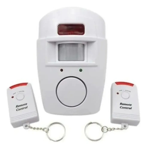 Alarme Residencial com Sensor de Presença e 2 Controles Remotos