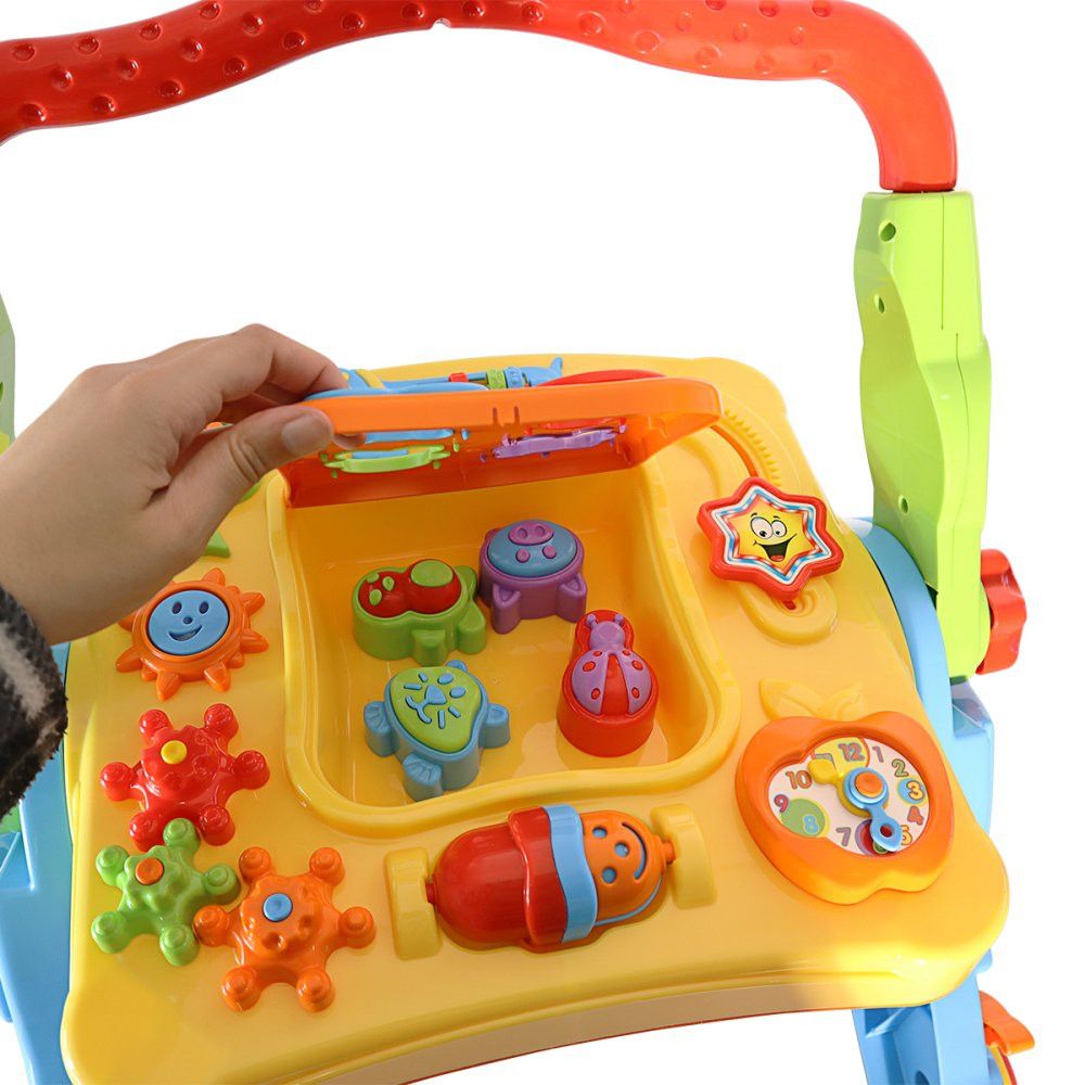 Andador E Mesa Didático 4 Em 1 Com Som