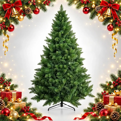 Árvore de Natal Pinheiro 1,50 m Verde com 280 Galhos