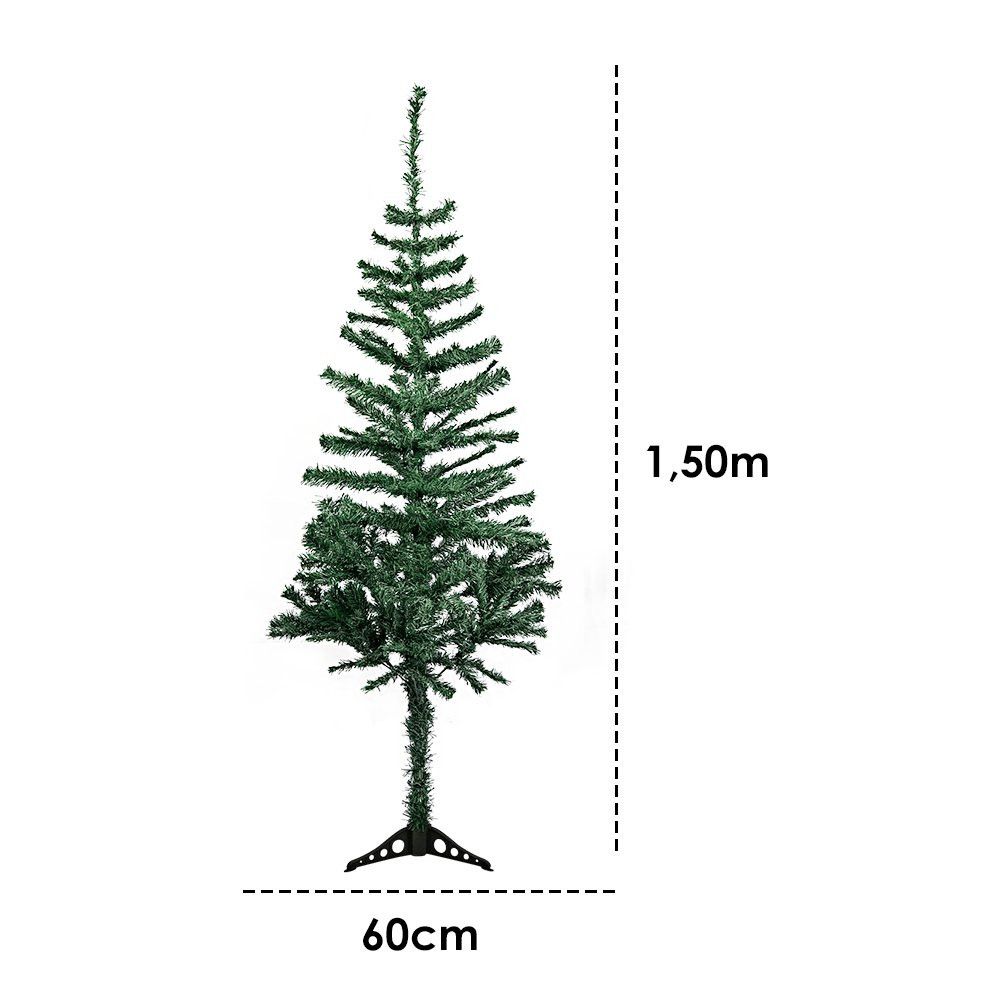 Arvore de Natal Pinheiro 1,50 Metros com 200 Galhos — foto 1