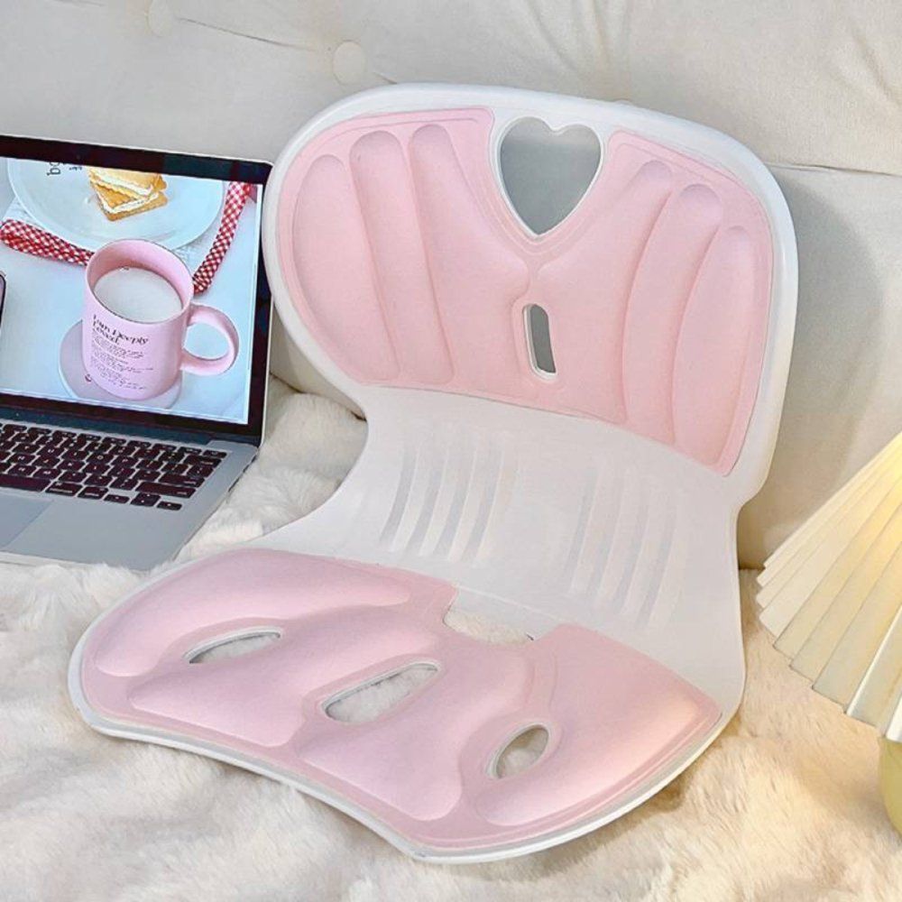 Assento Ergonômico Estofado Com Apoio Lombar — foto 1