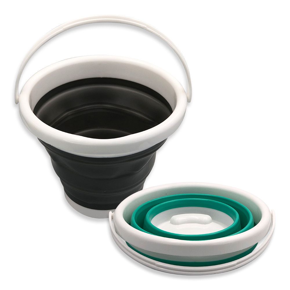 Balde Retrátil de Silicone 5 Litros - Cor Sortida — foto 1