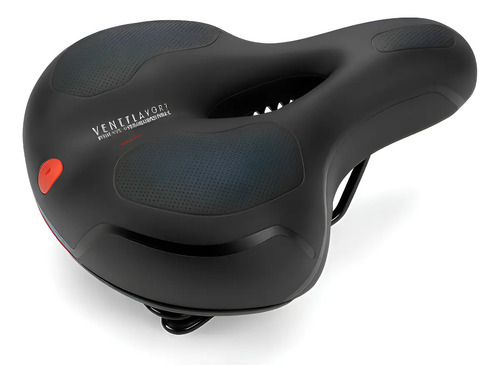 Banco de Bicicleta Ergonômico com Molas Duplas e Design Vazado