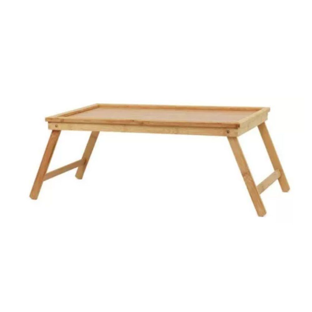 Bandeja de Bambu Wincy Dobrável com Pés 50x30cm — foto 1