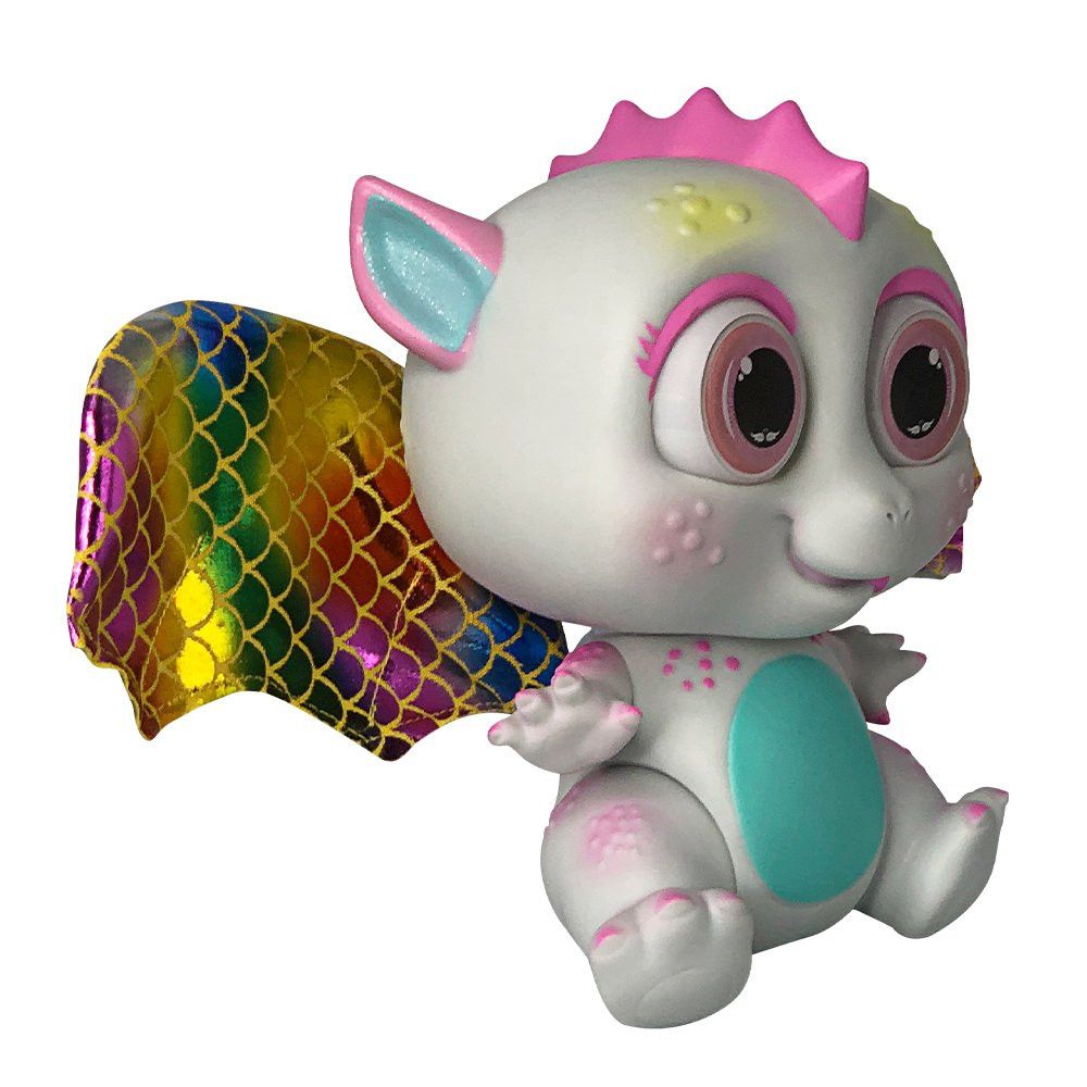 Bebê Dragão Flying Baby Com Asas - Branco — foto 1