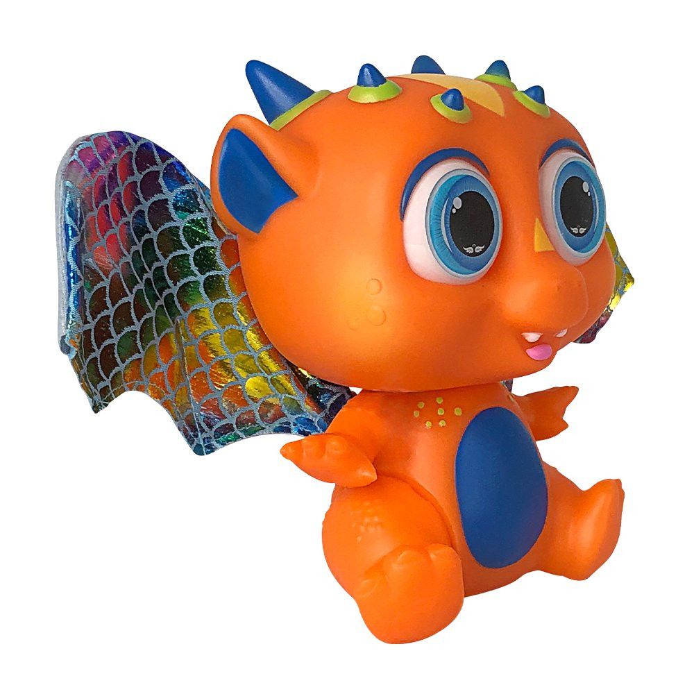 Bebê Dragão Flying Baby Com Asas - Laranja — foto 1