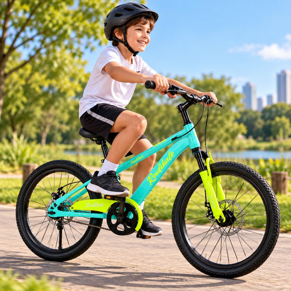 Bicicleta Infantil Aro 20 MTB - Verde — foto 1