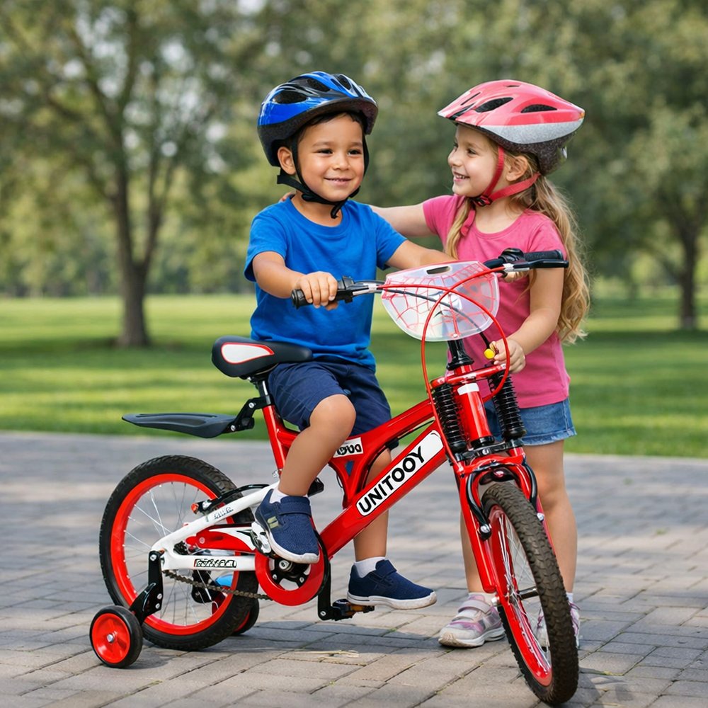 Bicicleta Infantil Montana Aro 20 Com Rodinhas - Vermelha — foto 1