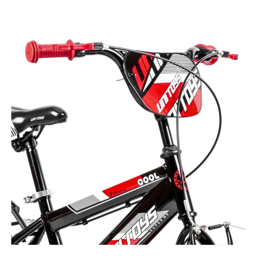 Bicicleta Infantil Pro Aventura Aro 16 Com Rodinhas - Vermelha — foto 1