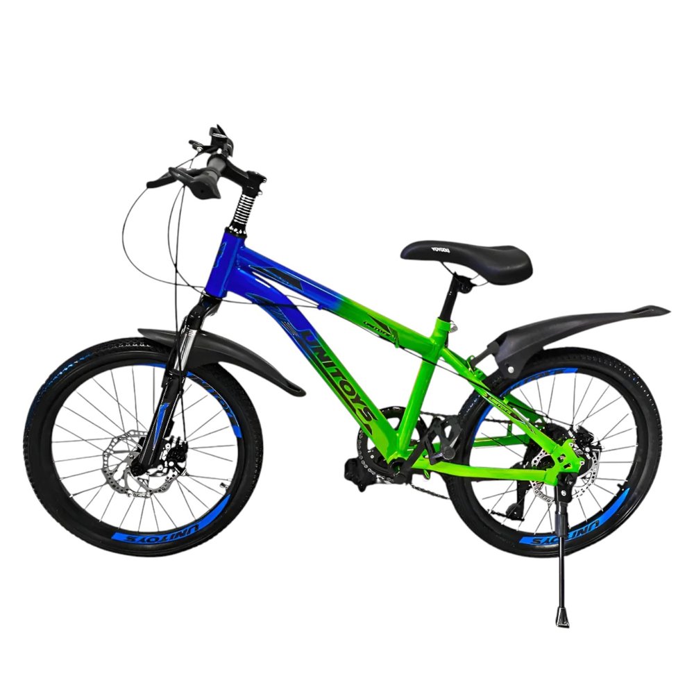 Bicicleta Infantil Street Aro 20 com 6 Marchas - Azul — foto 1