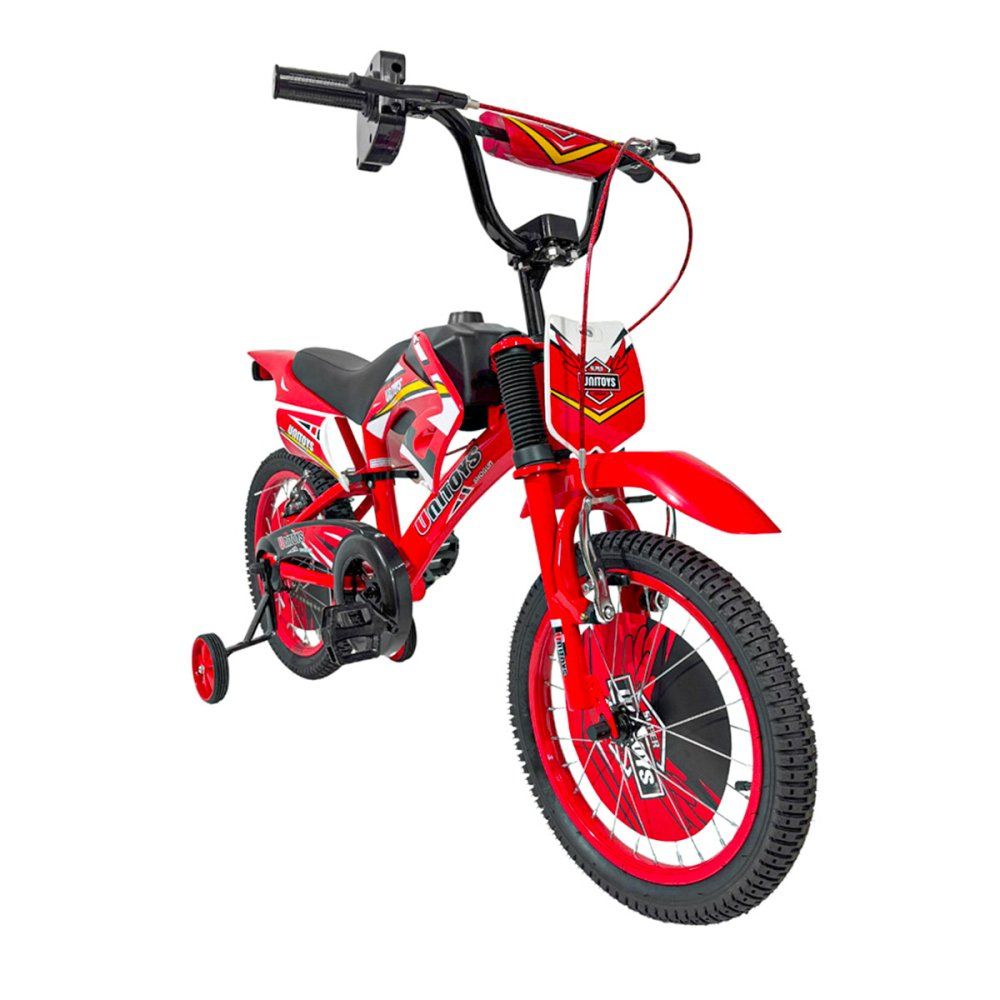 Bicicleta Moto Cross Aro 16 - Vermelha — foto 1