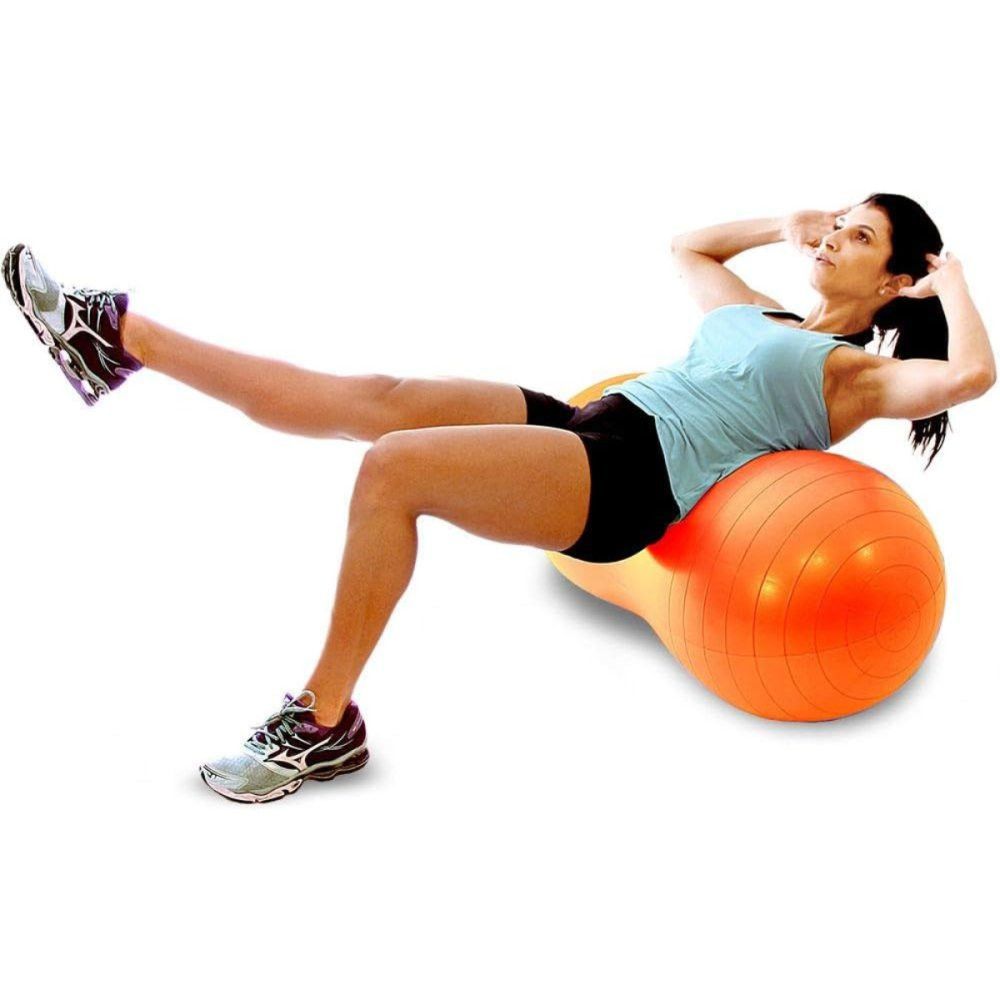 Bola Feijão Com Bomba de Ar - Laranja — foto 1
