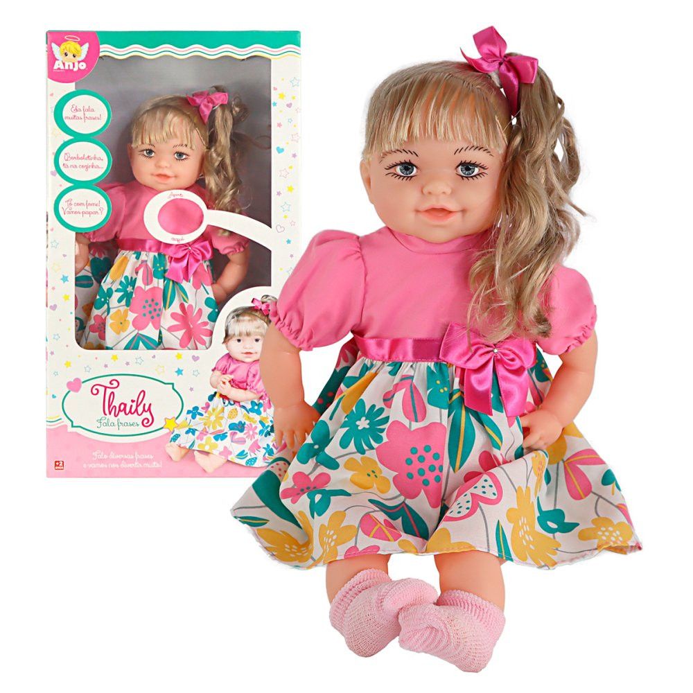 Boneca Bebê Falante Thaily — foto 1