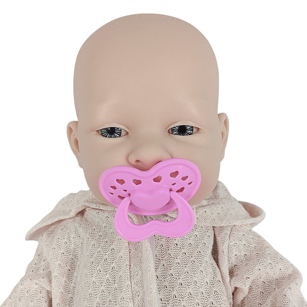 Boneca Bebê Reborn Anjo Com Macacão e Acessórios — foto 1
