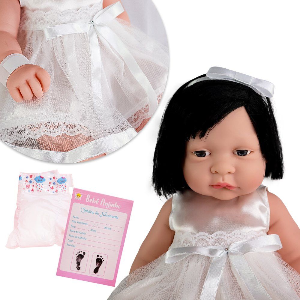 Boneca Bebê Reborn Batizado — foto 1