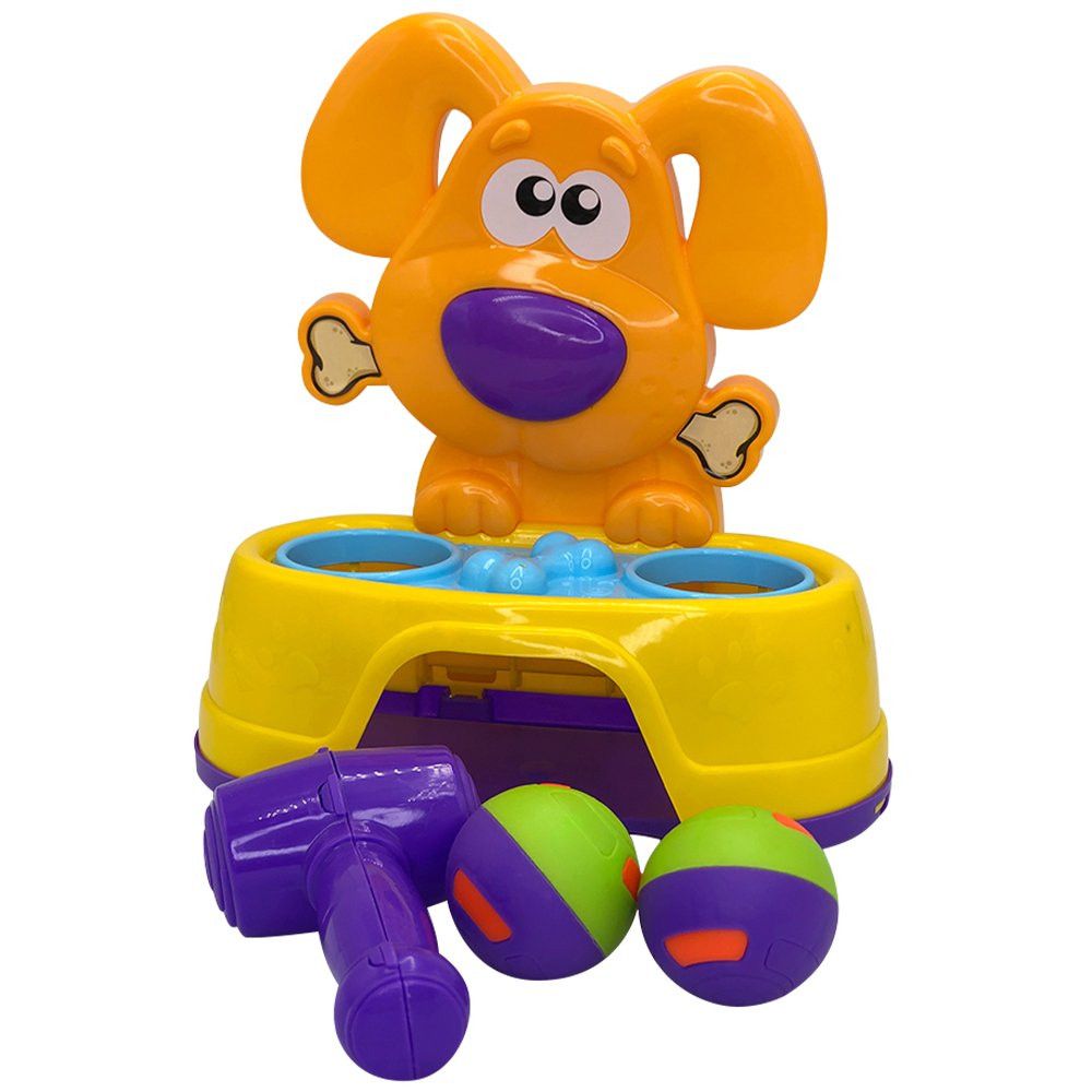 Brinquedo Bate Dog com 2 Bolinhas e Martelo — foto 1