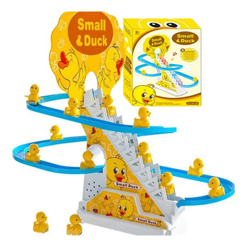 Brinquedo Escada Patinho Escorregador Musical com Luz