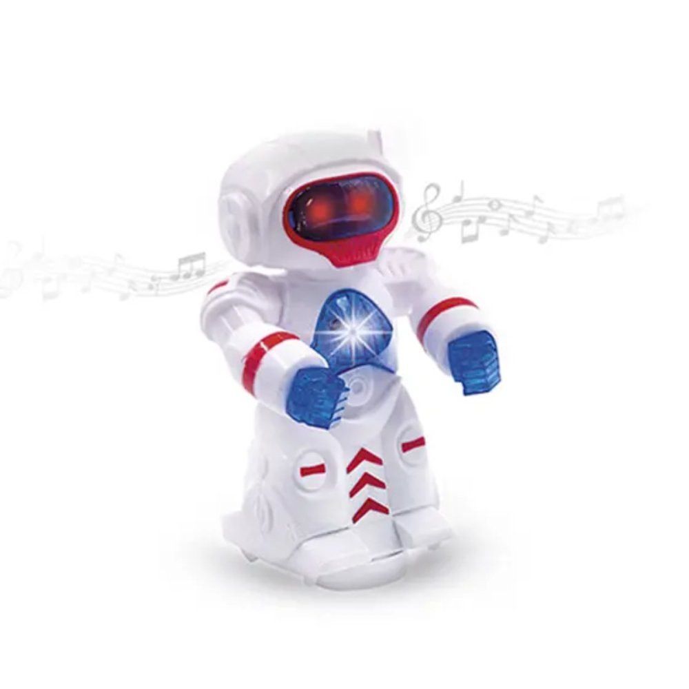 Robô Infantil Bate e Volta Automático 17 cm com Luzes, Sons e Cores Sortidas — foto 1