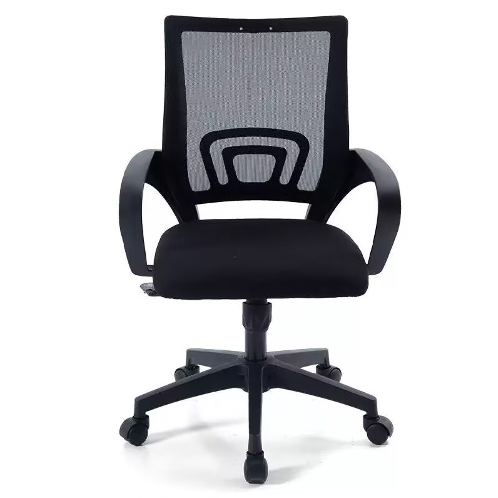 Cadeira Executiva Ideal Preta Mesh Reclinável 136kg