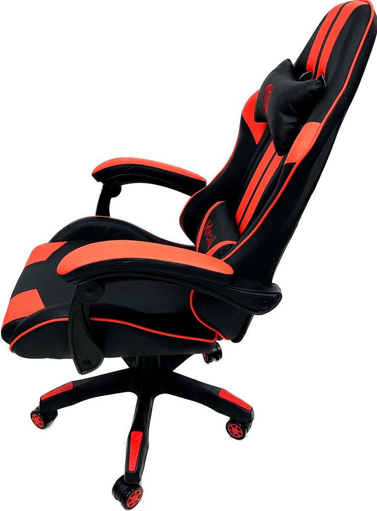 Cadeira Gamer Ideal Preta Vermelha Reclinável