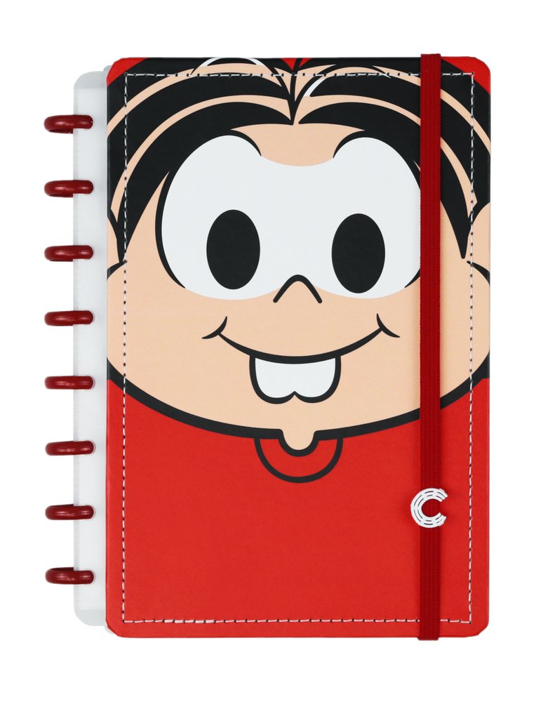 Caderno Inteligente SD Mônica Pequeno 80 Folhas - Vermelha — foto 1