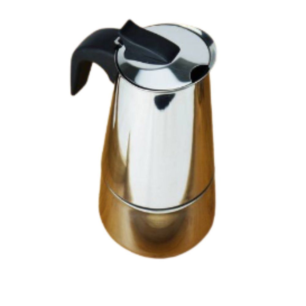 Cafeteira Italiana em Inox 100 Ml- 2 xícaras — foto 1