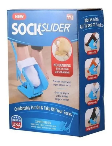 Calçador de Meias Prático para Idosos e Grávidas
