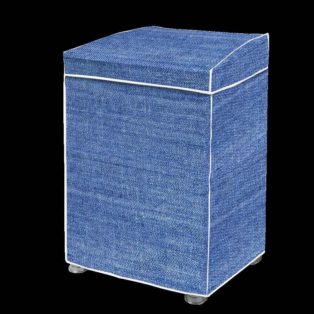 Capa Maquina de Lavar Flanelada Jeans M — foto 1