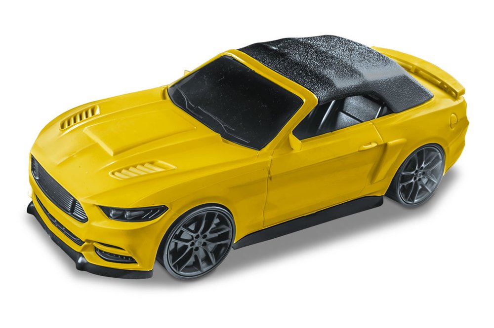 Carrinho Esportivo Infantil Speed Car 35 cm Amarelo ou Azul Sortido para Brincadeiras de Corrida — foto 1