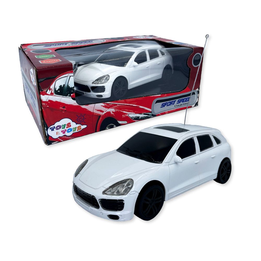 Carrinho Controle Remoto Ultra Carros 1:24 - Branco — foto 1