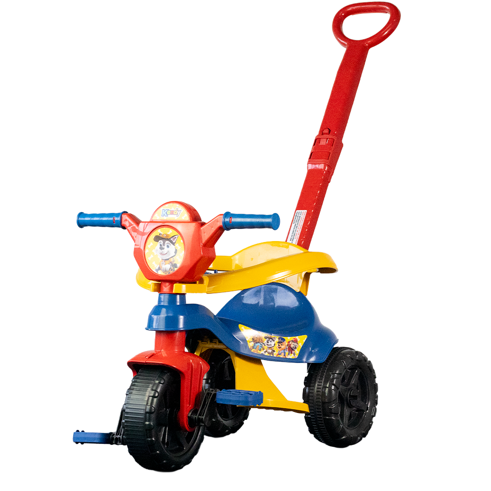 Carrinho de Passeio com Pedal Infantil KEMOTOCA Baby Dog Azul — foto 1