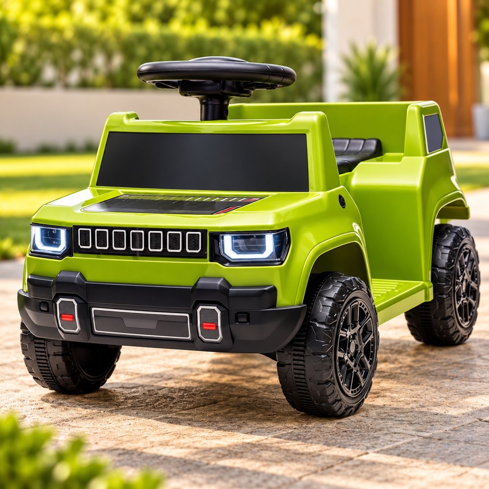 Carrinho Elétrico Infantil Jipe Lux - verde