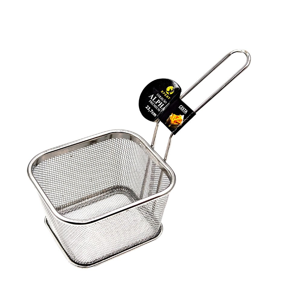 Cesto Para Fritura - Inox — foto 1