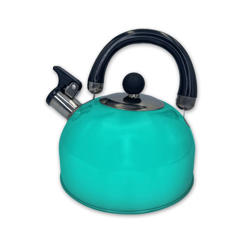 Chaleira Wincy Azul Tiffany Inox 2 Litros com Apito — foto 1