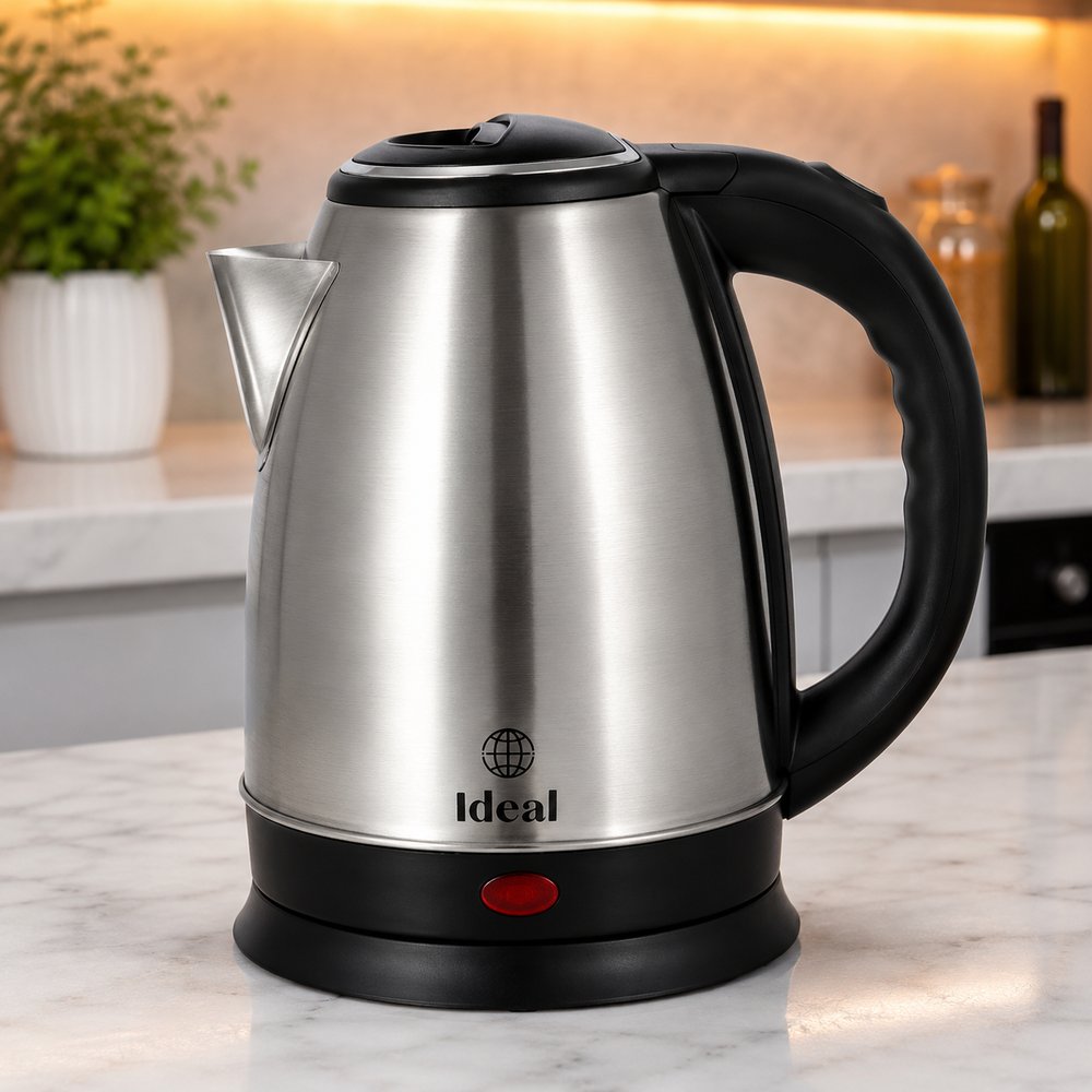 Chaleira Elétrica 1.8Lts 1000W 127V Inox — foto 1