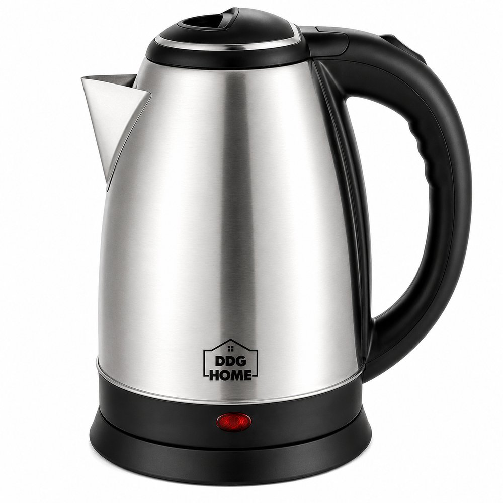 Chaleira Elétrica 1000W 127V 1.8 Litros Inox — foto 1