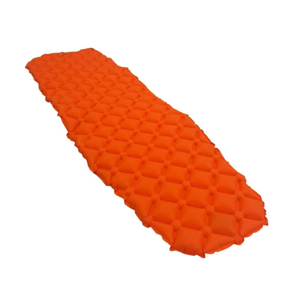 Colchonete Inflável Azteq Orok Laranja 188 x 58 cm Leve para Trekking — foto 1