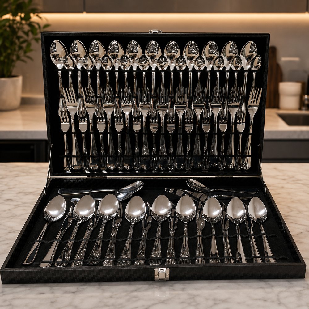 Conjunto 76 Talheres Prime Inox — foto 1
