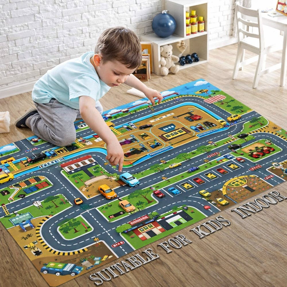 Conjunto Carrinho com Tapete e Acessórios