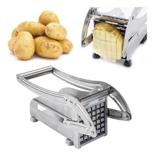 Cortador de Legumes e Batata Palito em Aço Inoxidável