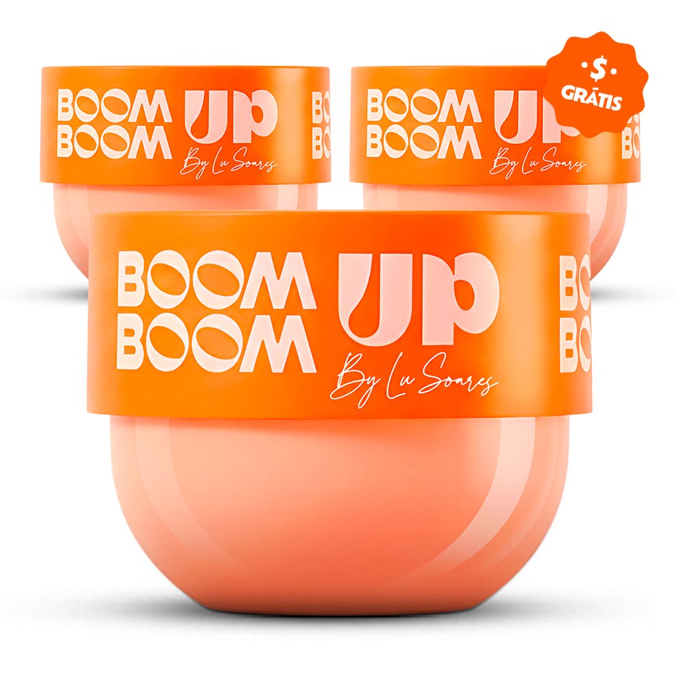 Creme Corporal Boom Boom Up Peach Up 200g — foto 1