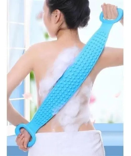 Esfregão de Silicone Massageador Esfoliante para Costas