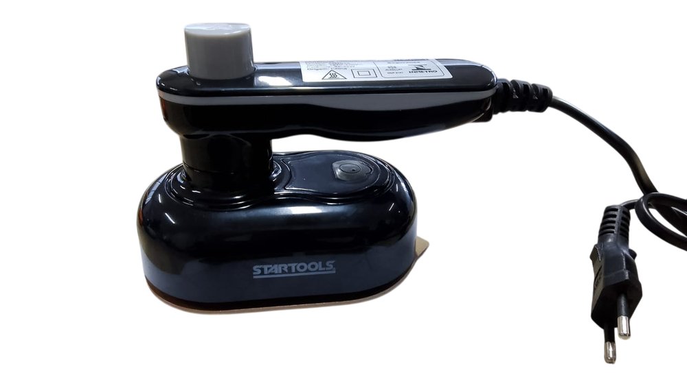 Mini Ferro de Passar Startools Portátil Bivolt Preto 50ml