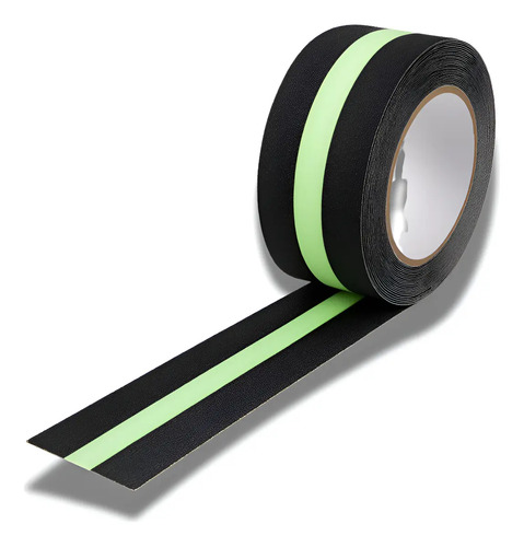 Fita Antiderrapante Fotoluminescente Brilha no Escuro 5 cm x 30 m