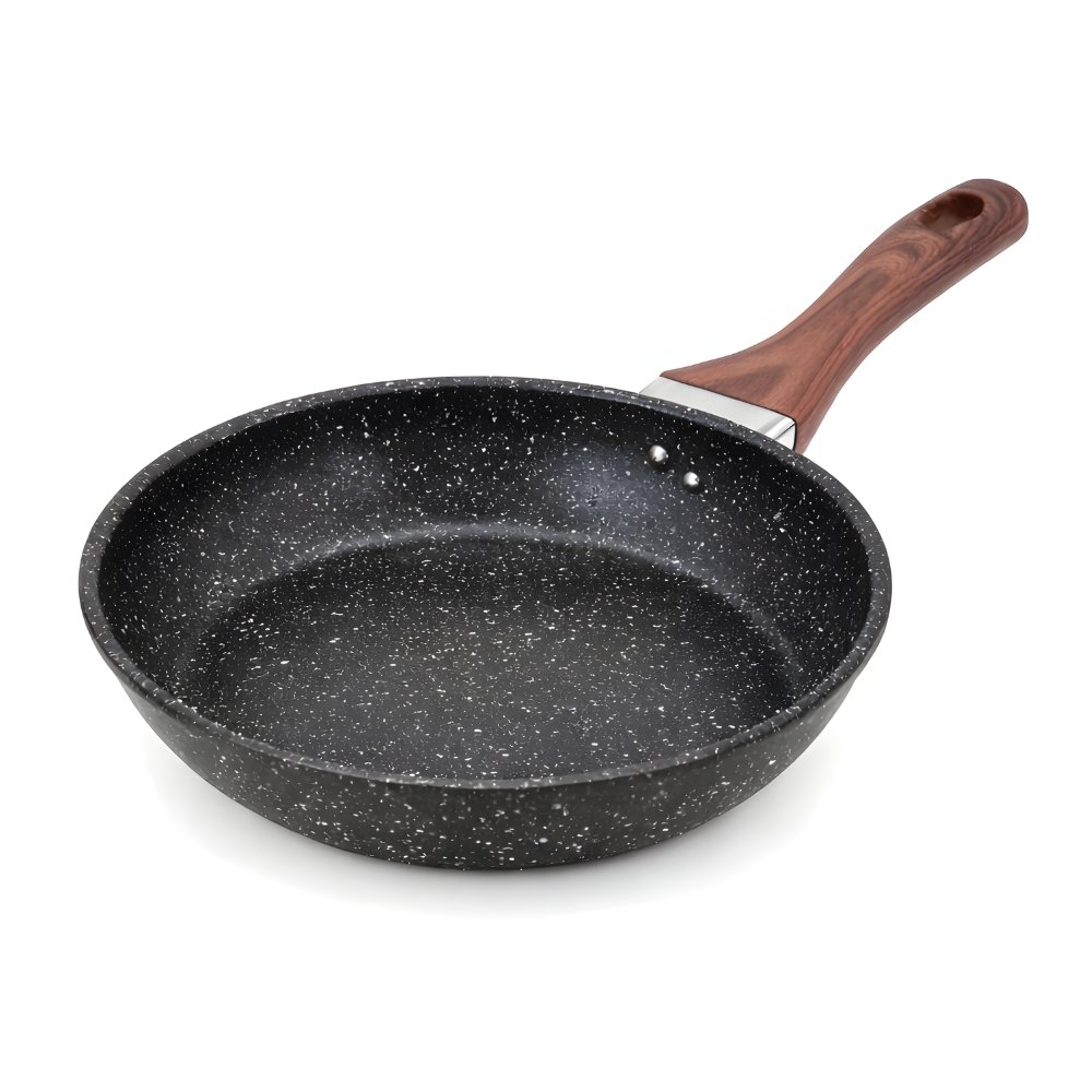 Frigideira Thika Stone Black Wood 24cm Antiaderente Indução — foto 1