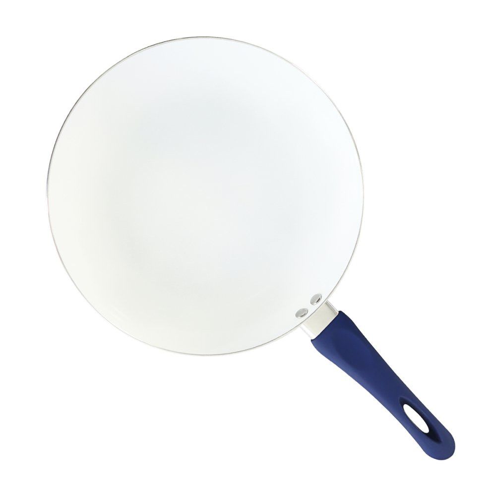 Frigideira em Alumínio com Revestimento Cerâmico 26cm - Azul — foto 1