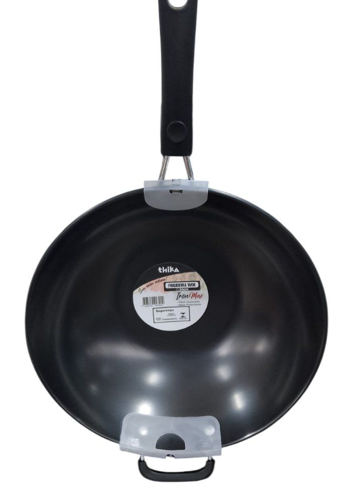 Frigideira Indução Antiaderente Multifuncional 34cm - Preta