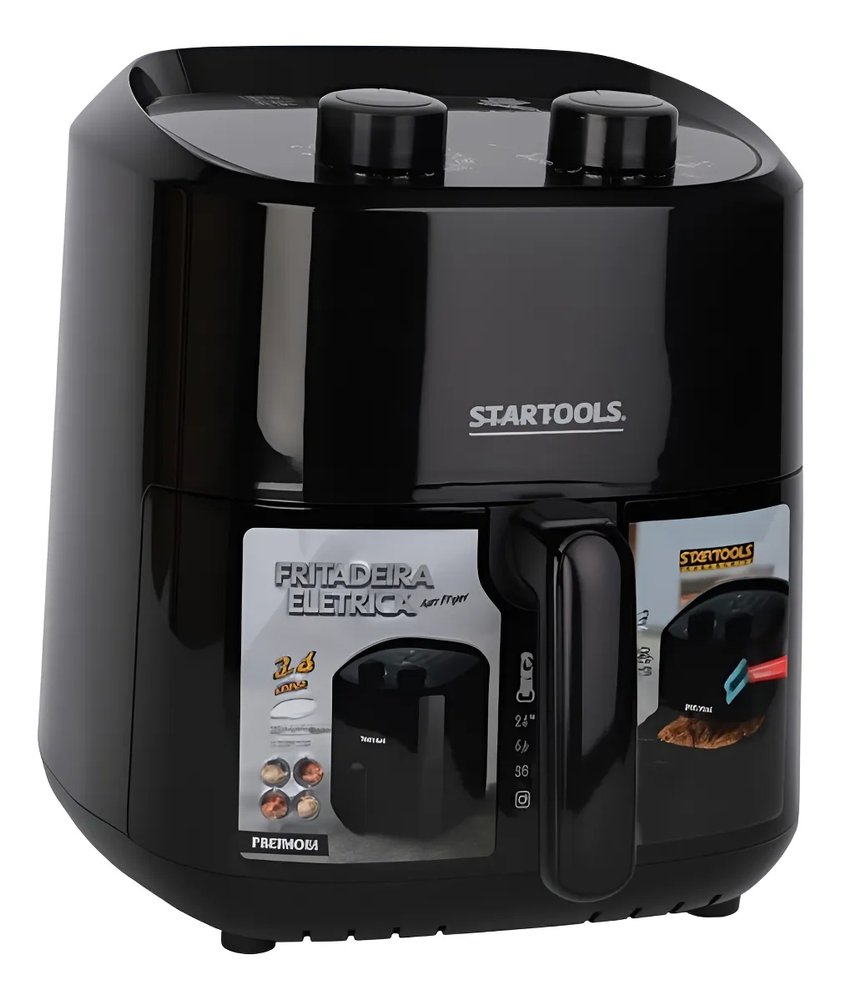 Fritadeira Elétrica Air Fryer 3,4 Litros 1200W 220V Sem Óleo — foto 1