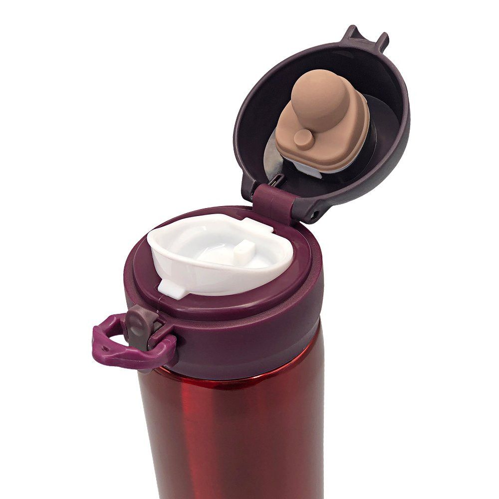 Garrafa Térmica Home & More Vermelha 500ml com Trava — foto 1