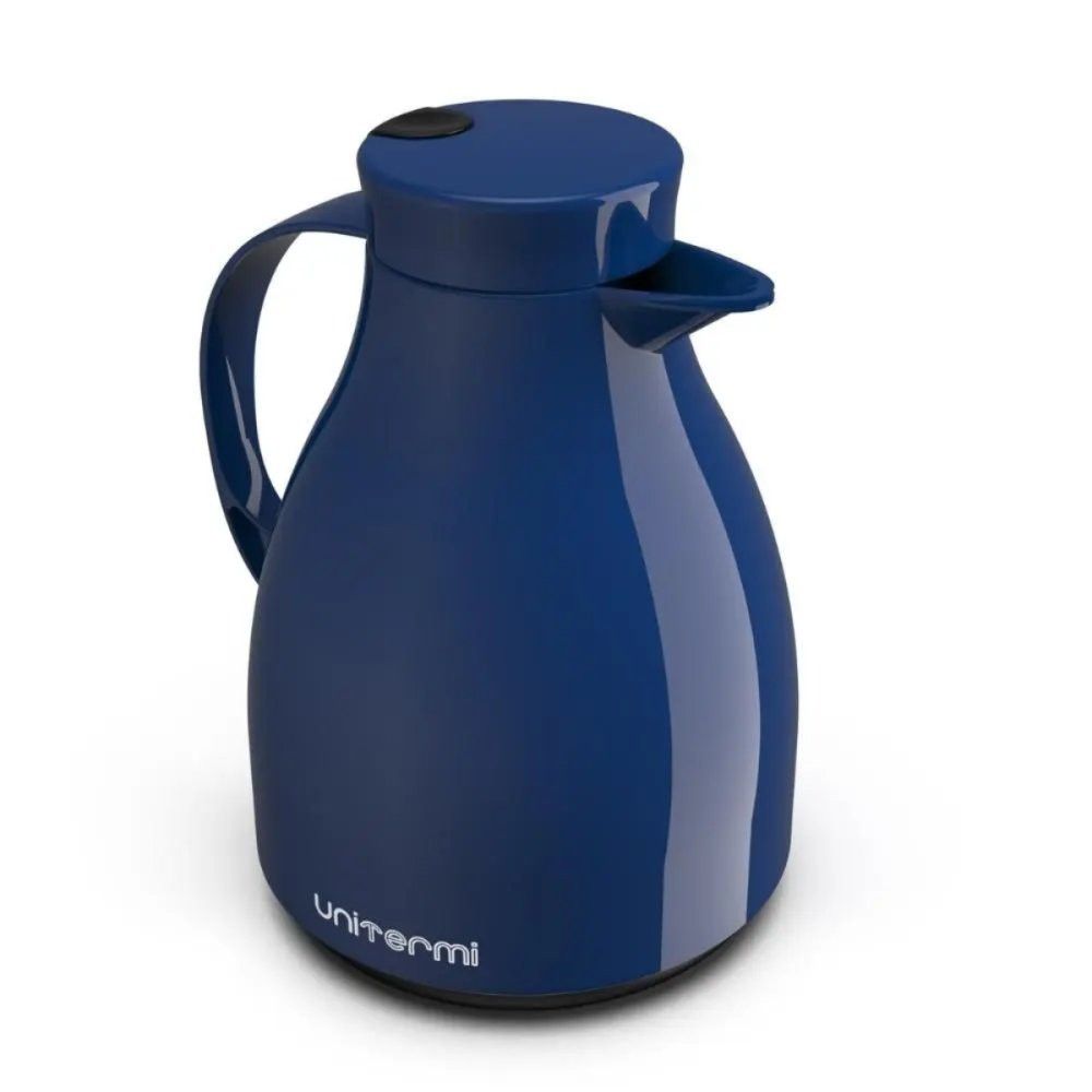 Garrafa Térmica Unitermi Paris Azul 500ml com Gatilho